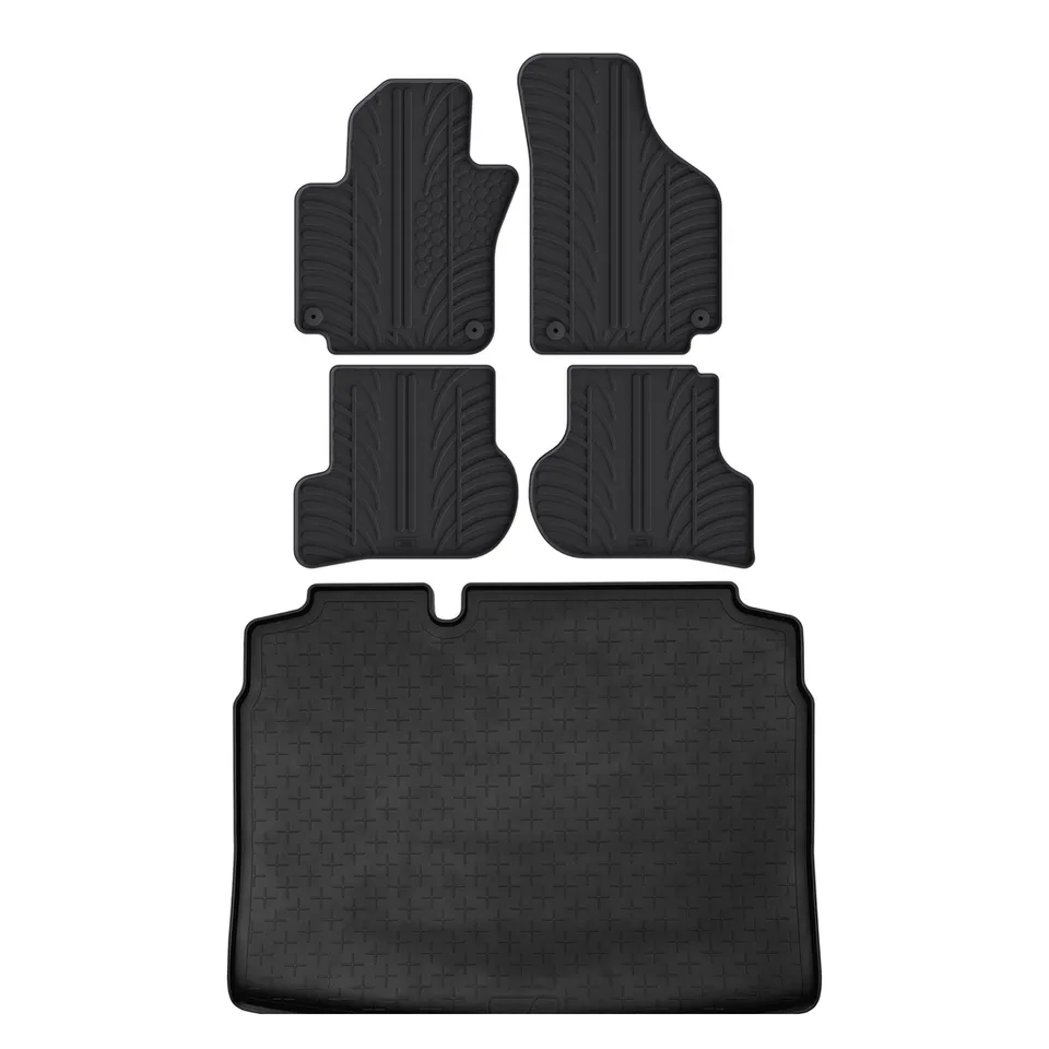 Travall Bundles VW Golf Tappetino baule e tappetini 2009-2013