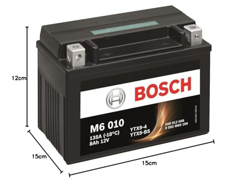 Bosch HCP Batterie 0 092 M60 100 batteria avviamento AGM 12 V 8 Ah
