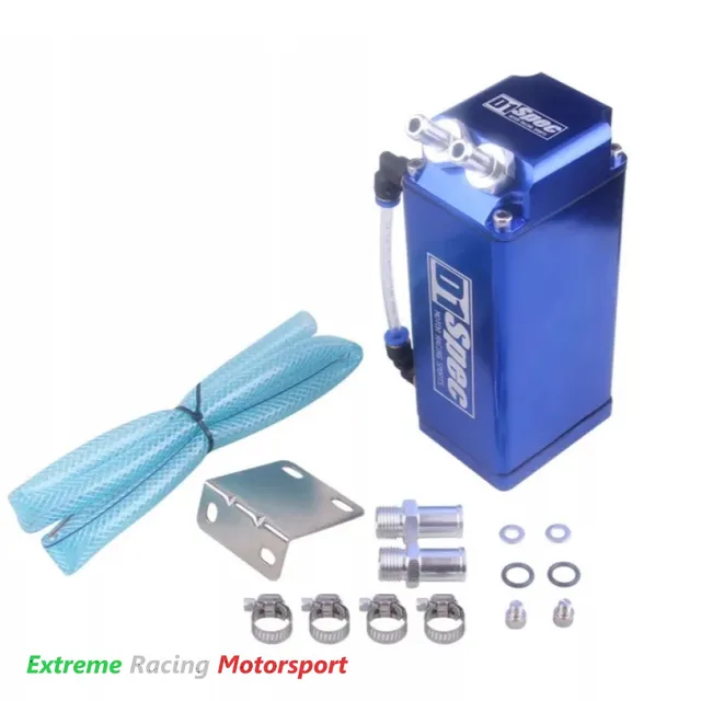 Xtreme Racing Filtri Olio e Carburante Serbatoio Square RVO Blu recupero vapori olio