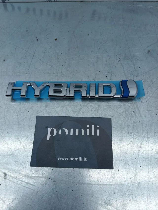 Pomili Lamierati esterni Logo Toyota Hybrid emblema nuovo