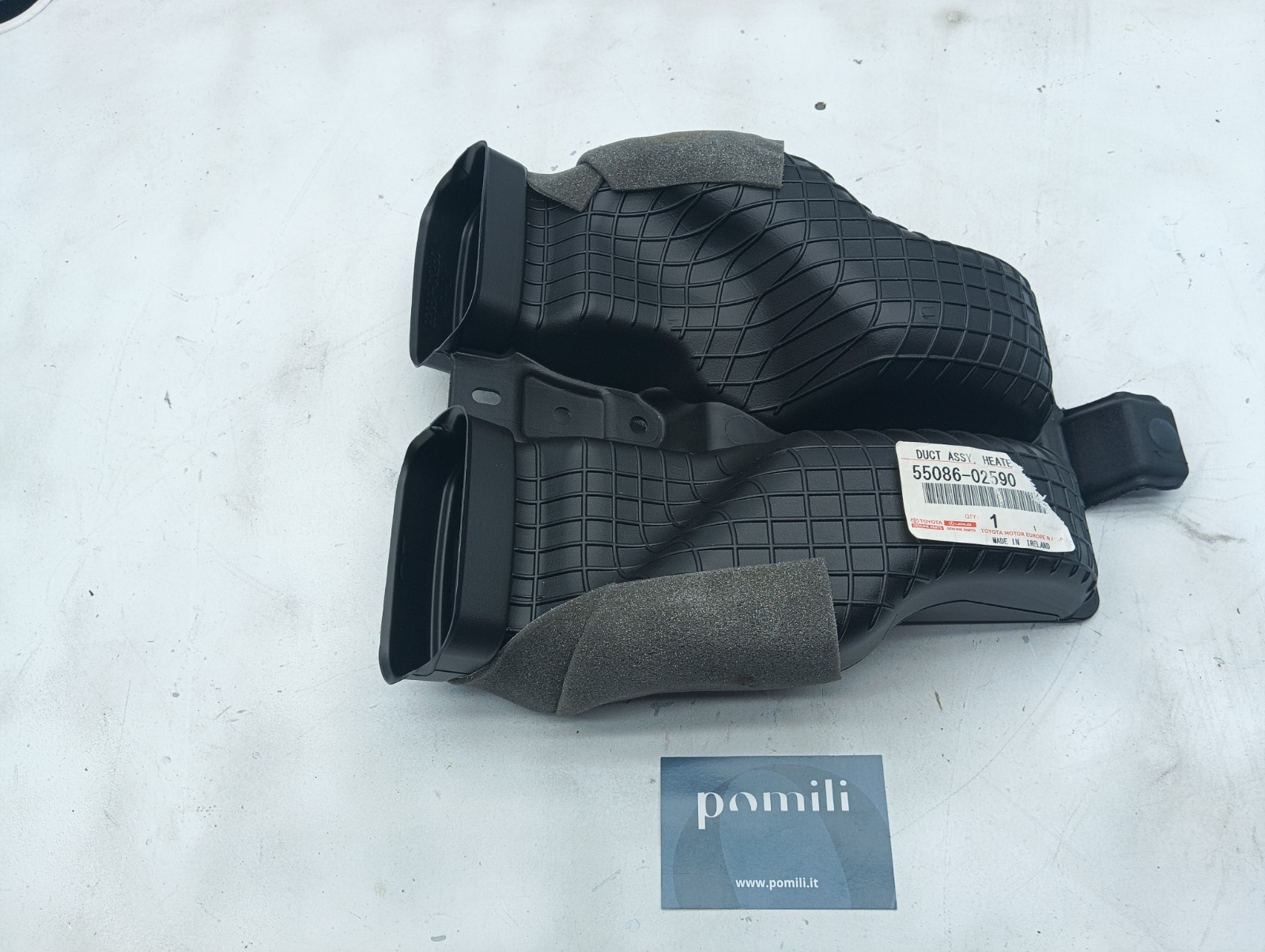 Pomili Climatizzazione Toyota Corolla condotto aria riscaldamento nuovo OEM 55086-02590