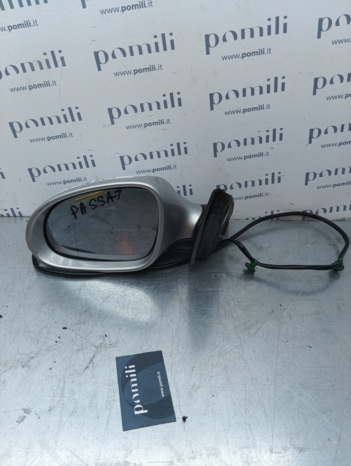 Pomili Cristalli specchietto retrovisore sinistro Volkswagen Passat 2005-10 18086R usato