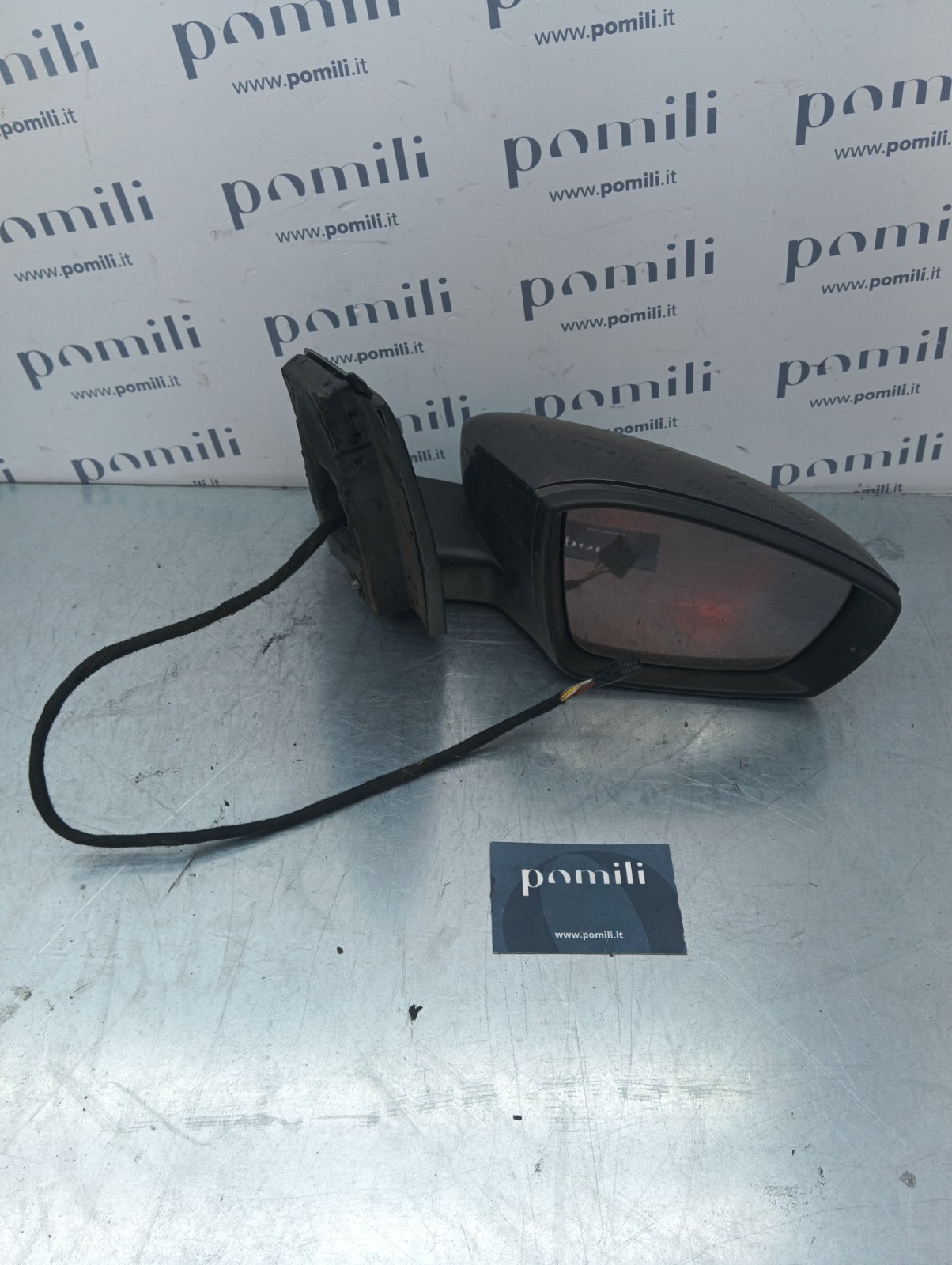 Pomili Cristalli Specchio retrovisore destro (6PIN) Volkswagen Polo (6R/6C) (2009-17) usato OEM 6C1857508A9B9