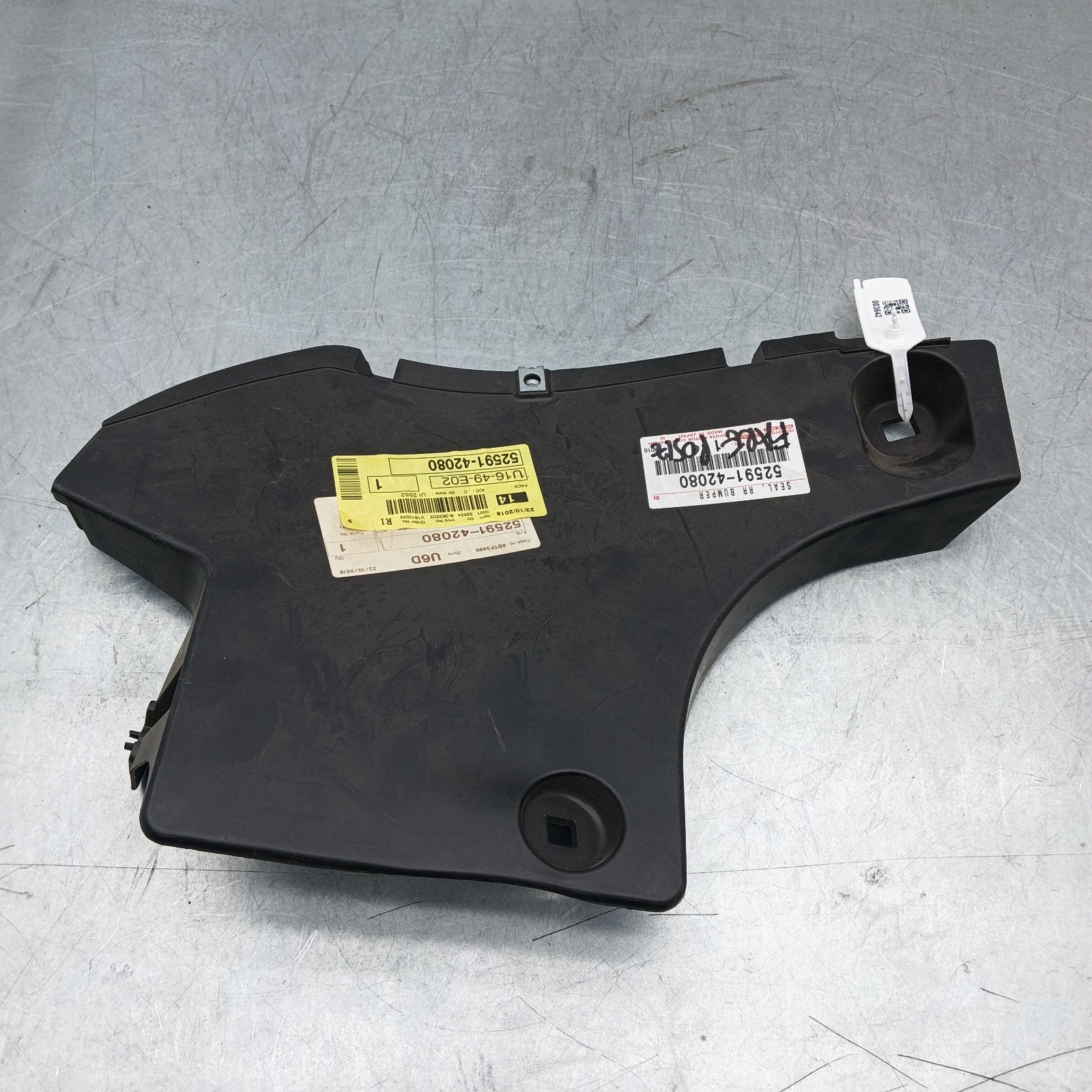 Pomili Lamierati esterni Toyota RAV4 paraspruzzi posteriore sinistro 2013-2016 OEM 52591-42080