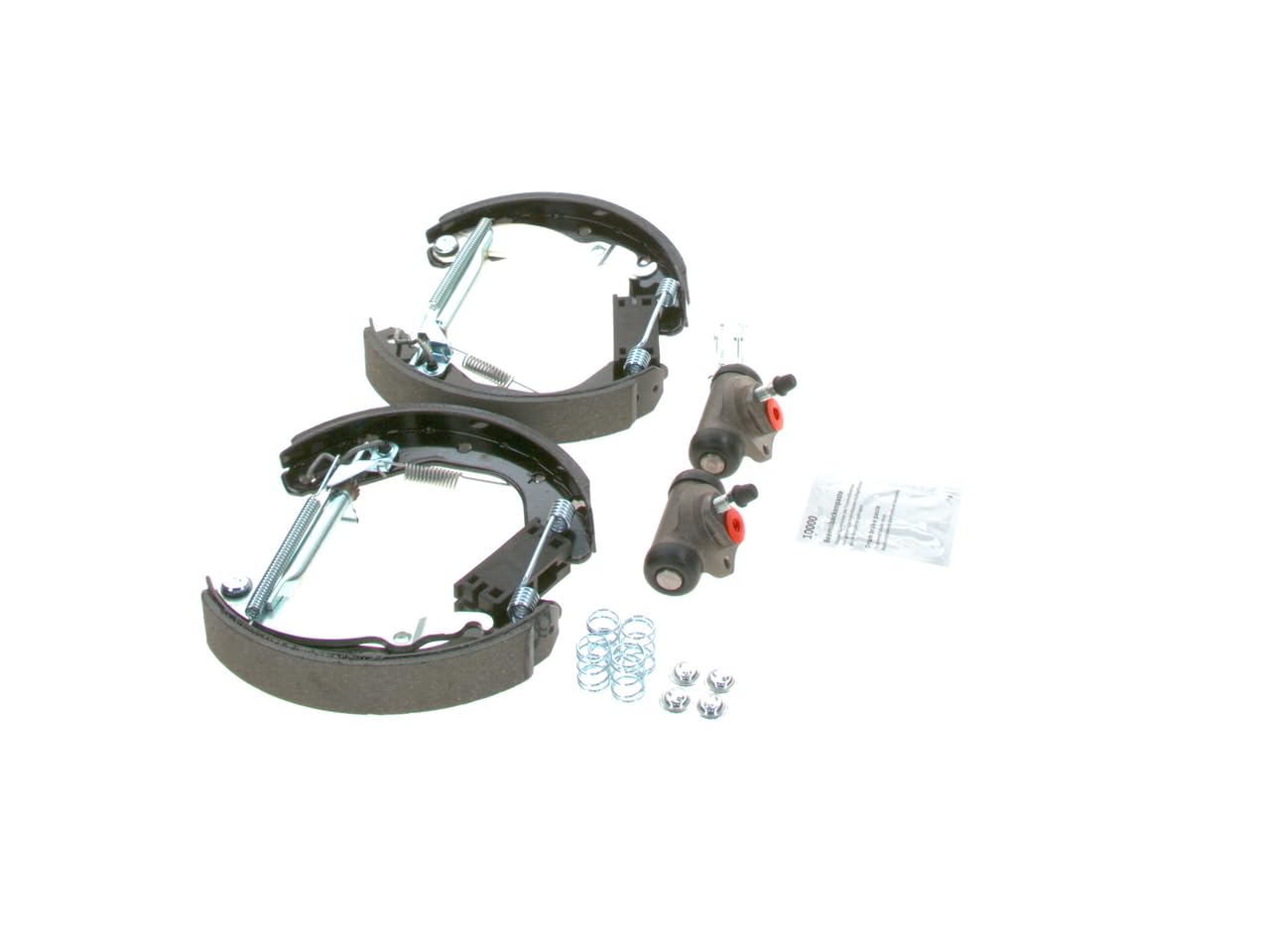 Bosch Sistema frenante KS581 Kit Super Pro freno a tamburo posteriore 200 mm