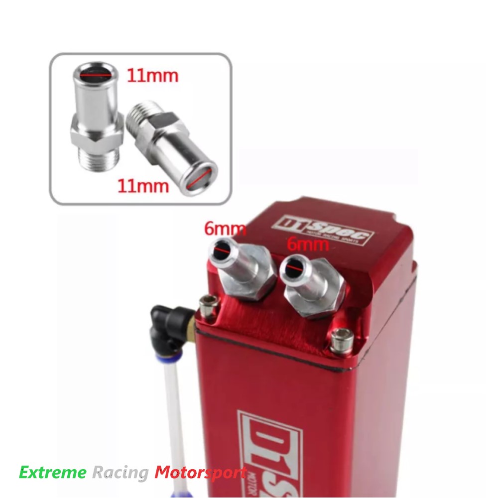 Xtreme Racing Filtri Olio e Carburante Serbatoio Square RVO Rosso recupero vapori olio