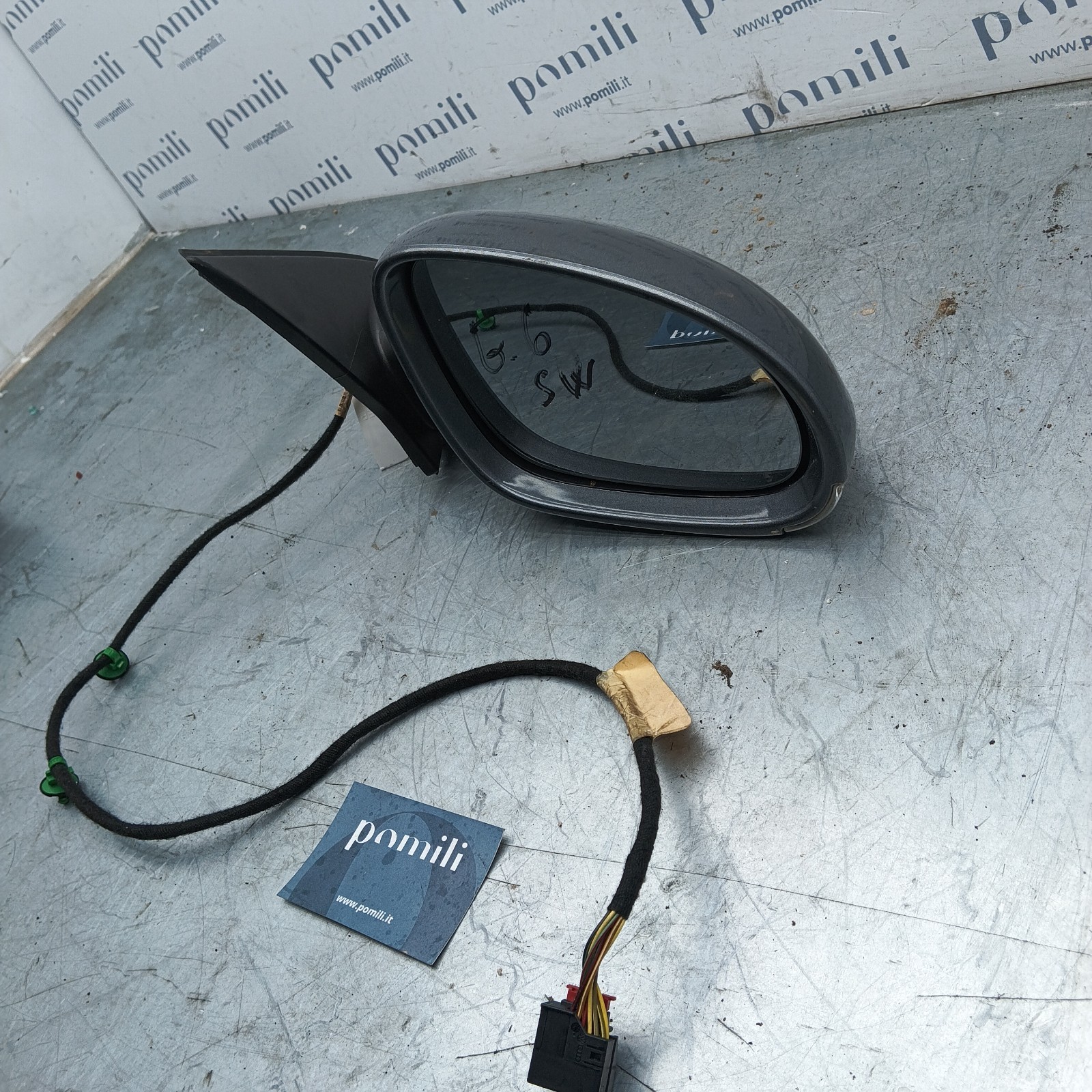 Pomili Cristalli Specchietto retrovisore destro (10PIN) Volkswagen Golf V (2005-10) 1K5857934 usato