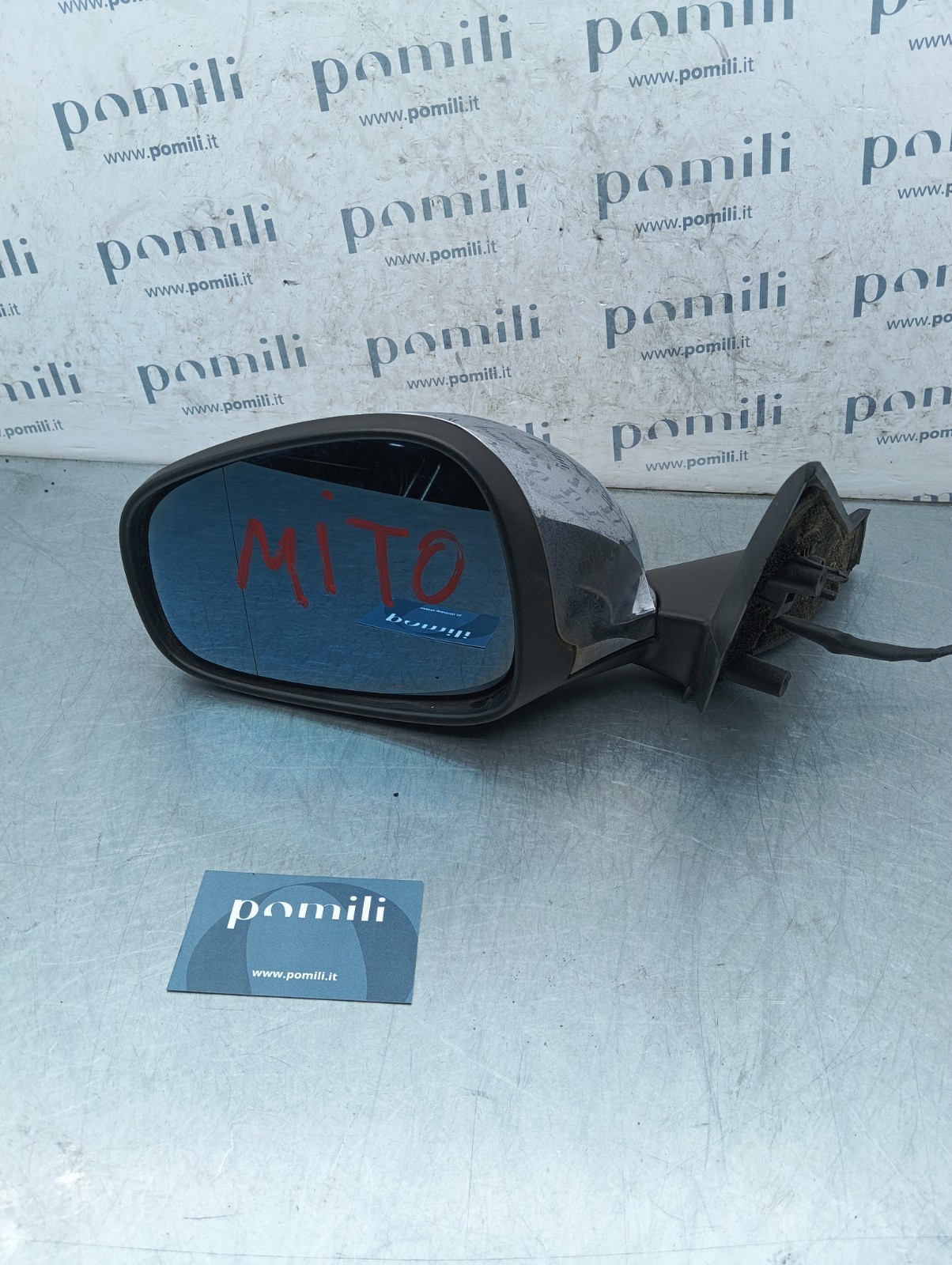 Pomili Cristalli Specchietto retrovisore sinistro Alfa Romeo Mito 021065 5 pin usato