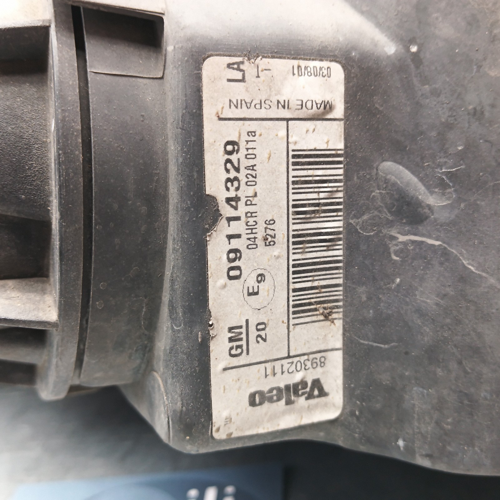Pomili Fanaleria Faro anteriore sinistro Opel Corsa C 09114329 usato