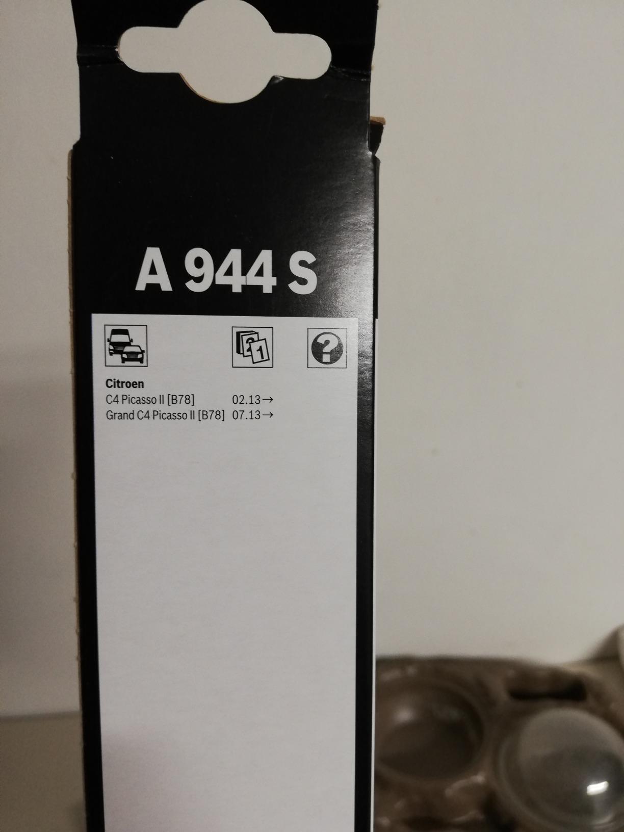 Bosch HCP Spazzole tergicristallo Aerotwin A944S anteriori 800/750 mm