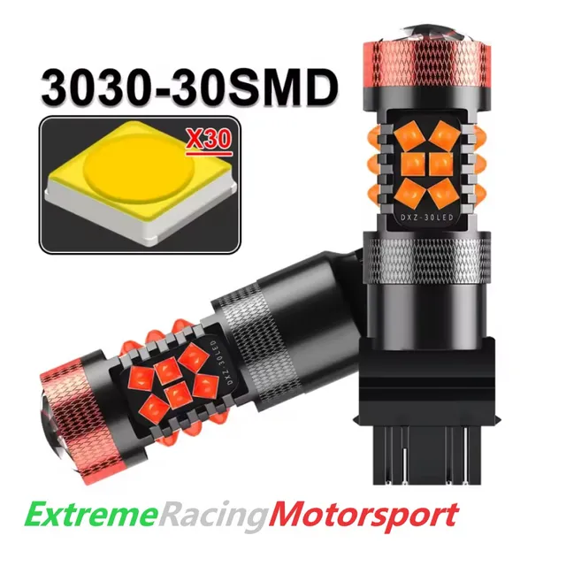 Xtreme Racing Lampadine LED 3157 P27/7W lampadine retromarcia bianche 2 pezzi