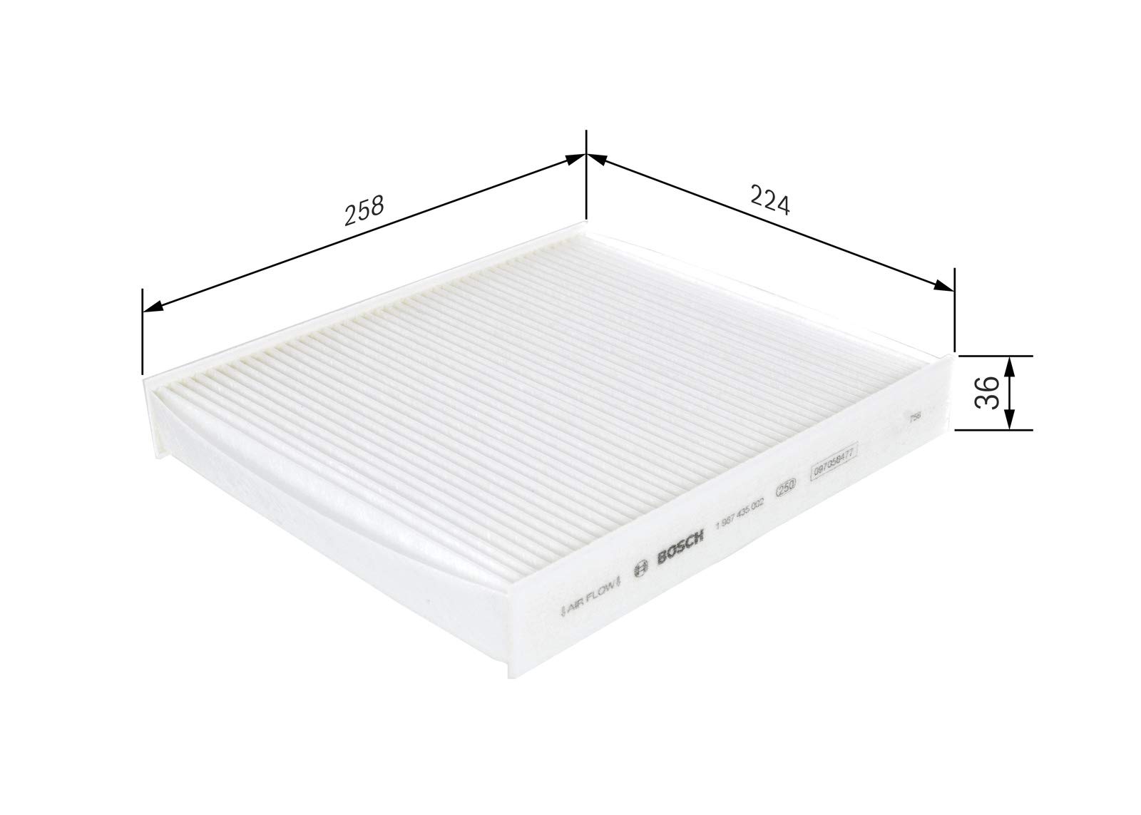 Bosch HCP Filtri 1987435002 filtro abitacolo standard 1 unità