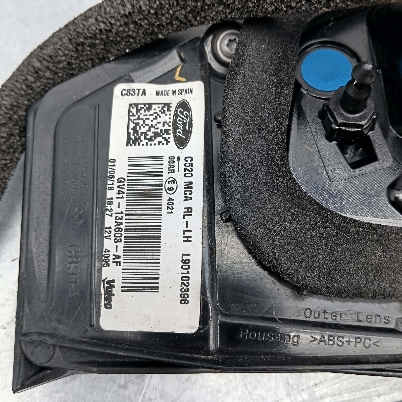 Pomili Fanaleria Ford Kuga II (2017-19) fanale posteriore sinistro usato