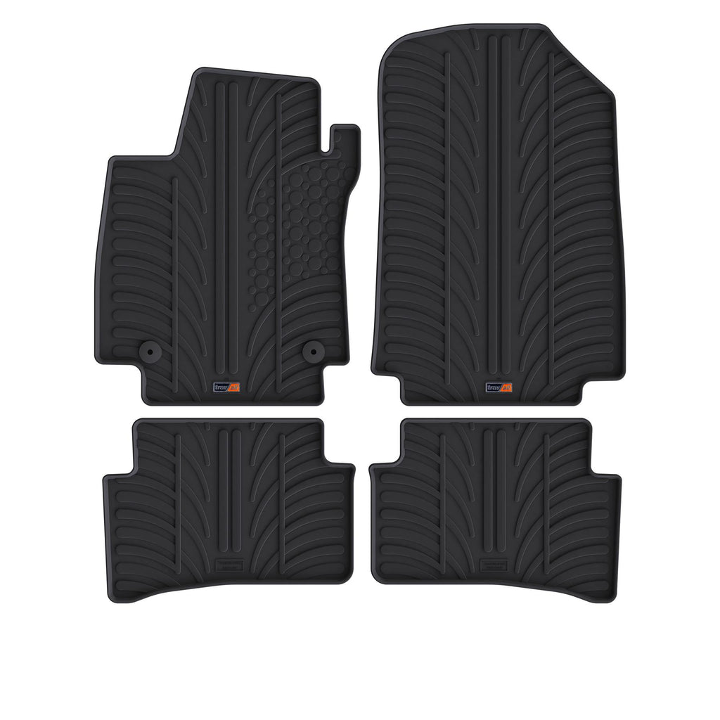 Travall Car Mats Renault Clio Tappetini auto gomma