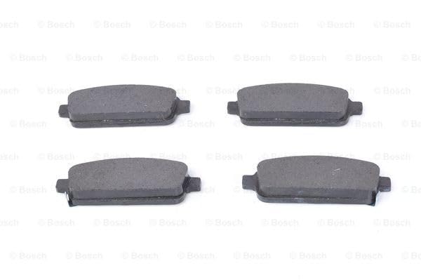 Bosch HCP Sistema frenante BP1357 pastiglie freno posteriori rame