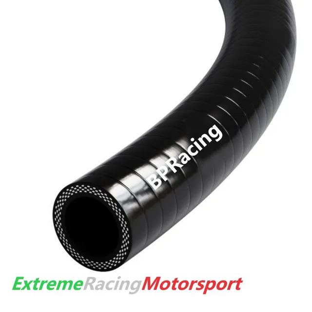Xtreme Racing Impianto Carburante Tubo siliconico 25 mm 1 m nero rinforzato