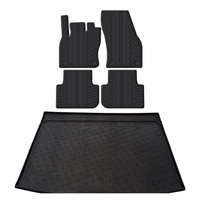 Travall Trunk Liners VW Tiguan Rubber Boot Liner 2016-2024 vasca baule impermeabile