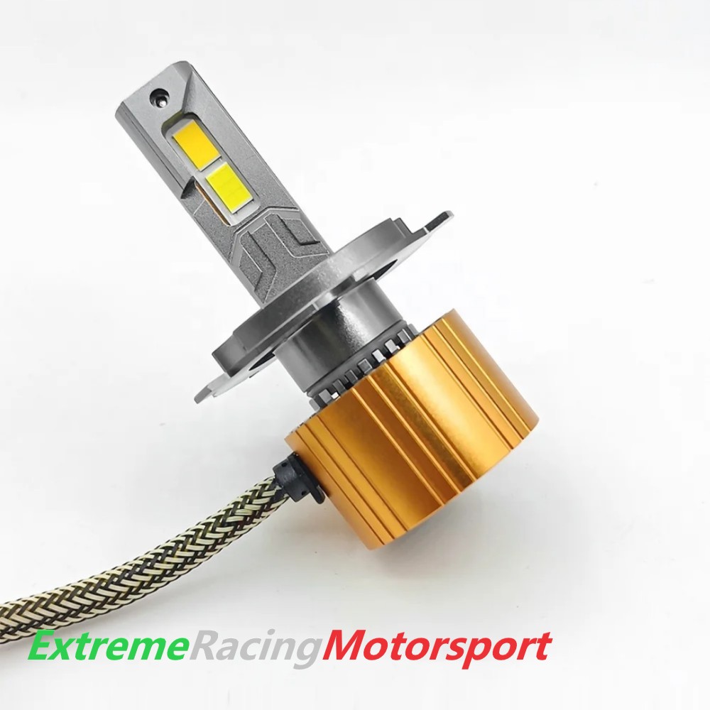 Xtreme Racing Lampadine LED ERM V8-55 H4 BiLed bicolor coppia CANBUS 110 W