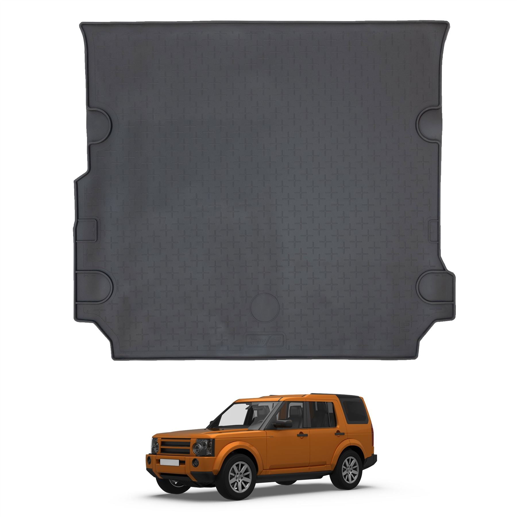 Travall Trunk Liners Land Rover Discovery vasca baule in gomma 2005-2017 su misura