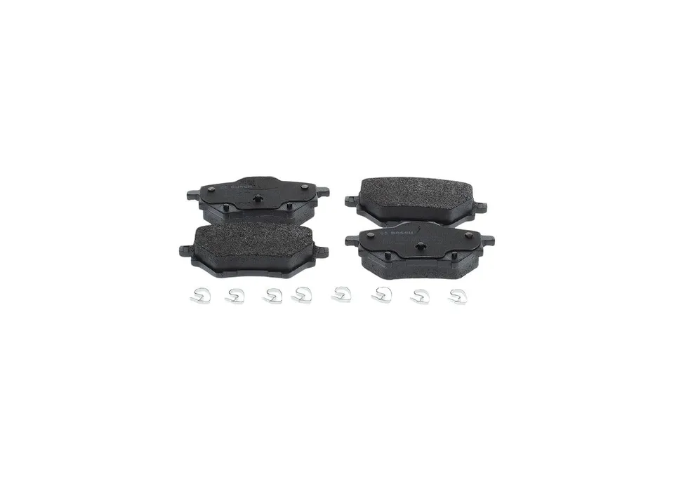 Bosch Sistema frenante 0986494716 pastiglie freno kit Low-Metallic