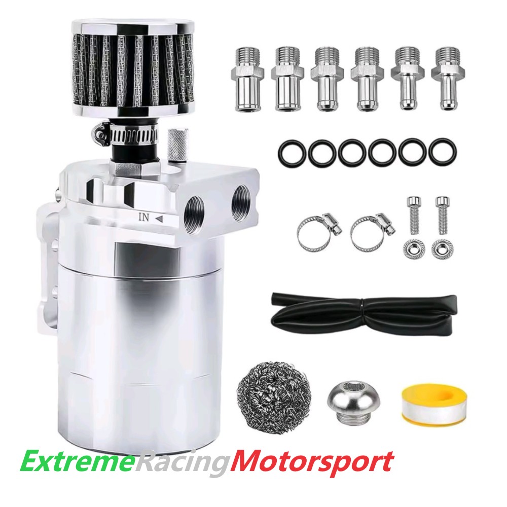 Xtreme Racing Filtri Olio e Carburante RVO Silver serbatoio recupero vapori olio