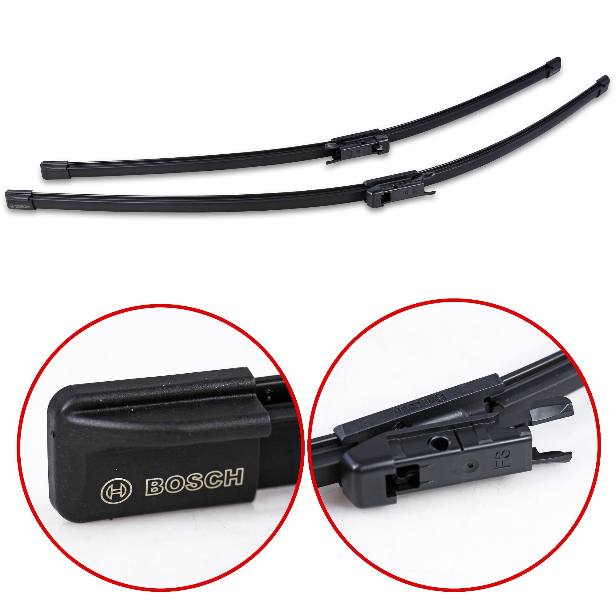 Bosch Spazzole tergicristallo Aerotwin A213S set 2 pezzi anteriori