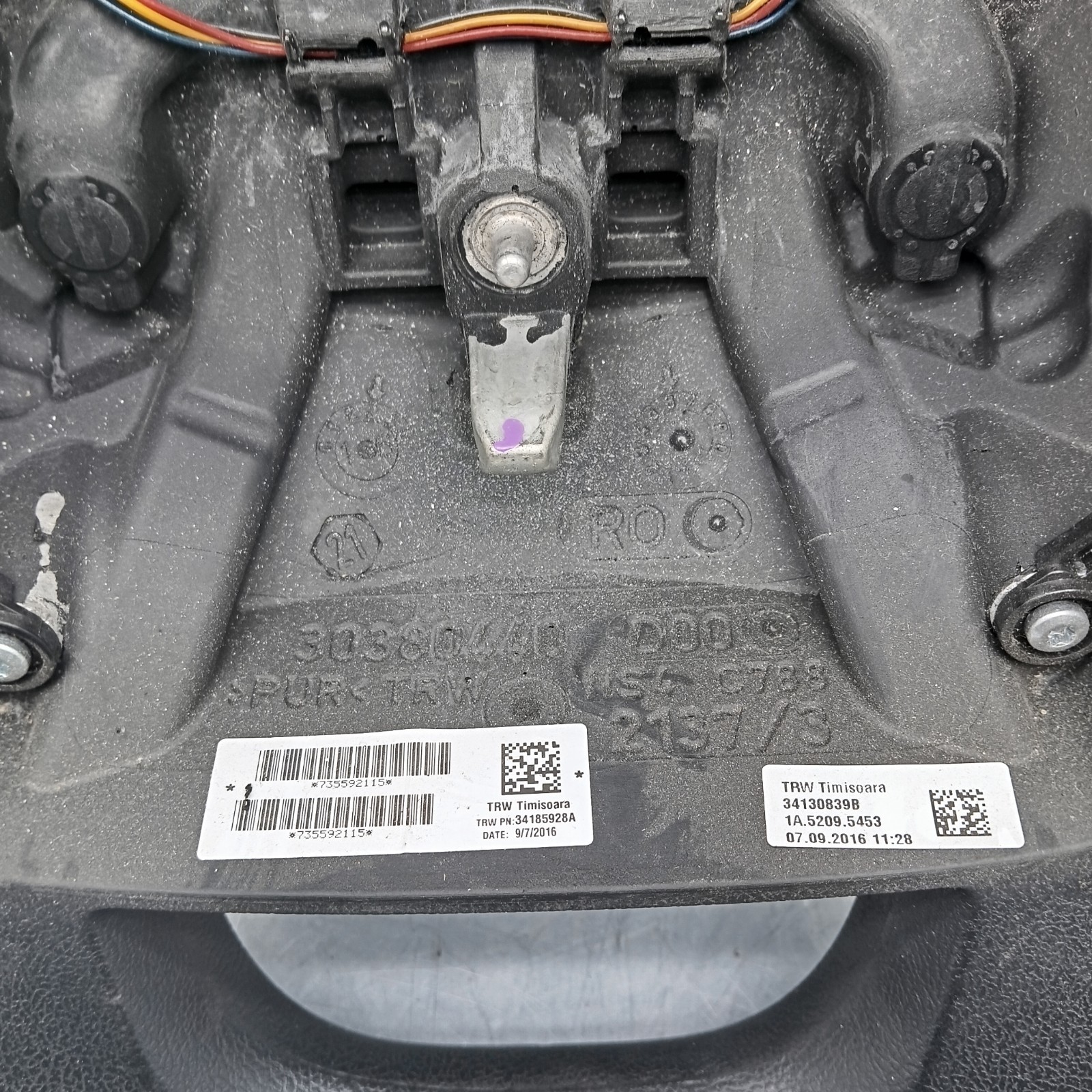 Pomili Rivestimenti interni 30380440 volante usato Fiat Ducato