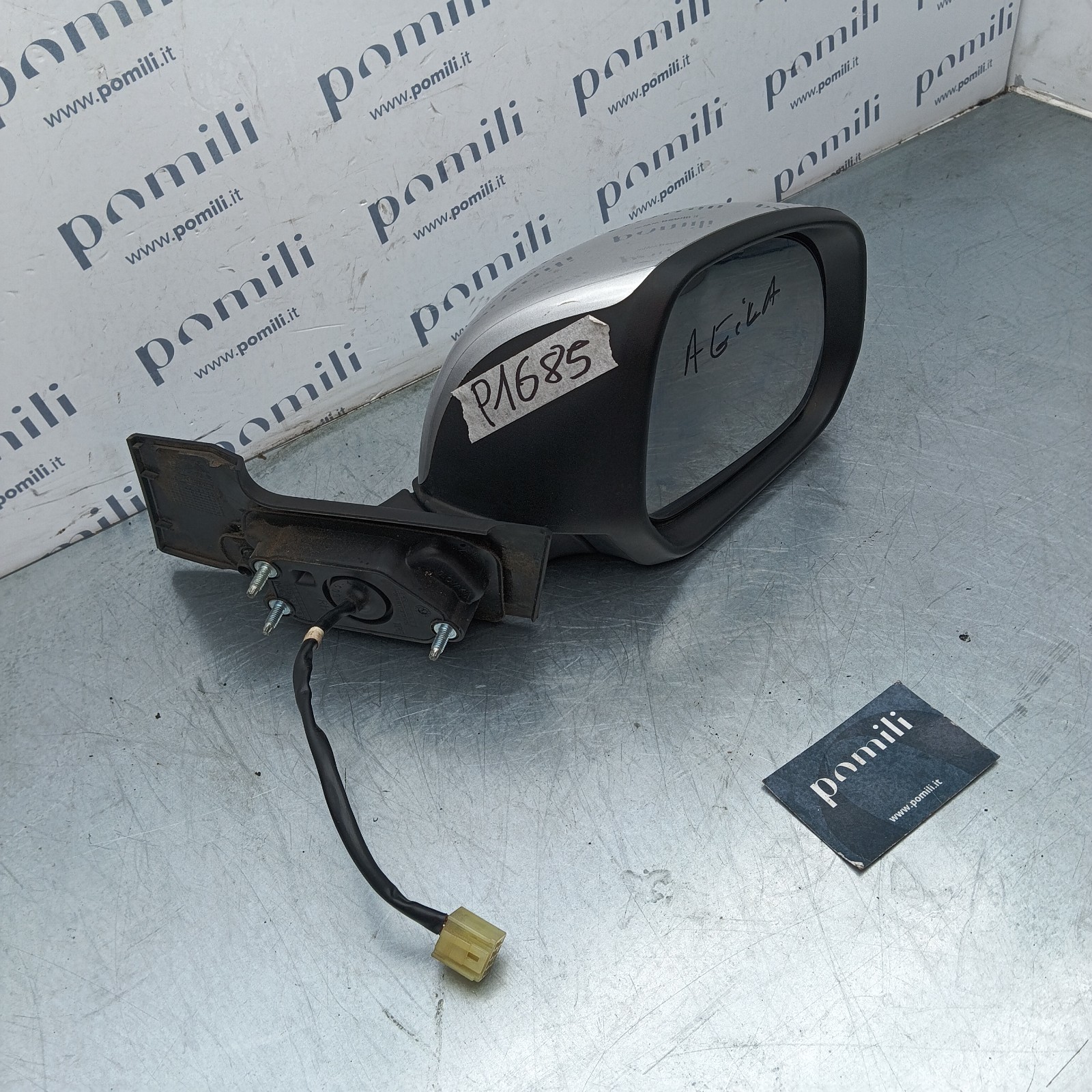 Pomili Cristalli Opel Agila B specchietto retrovisore destro 5 pin usato