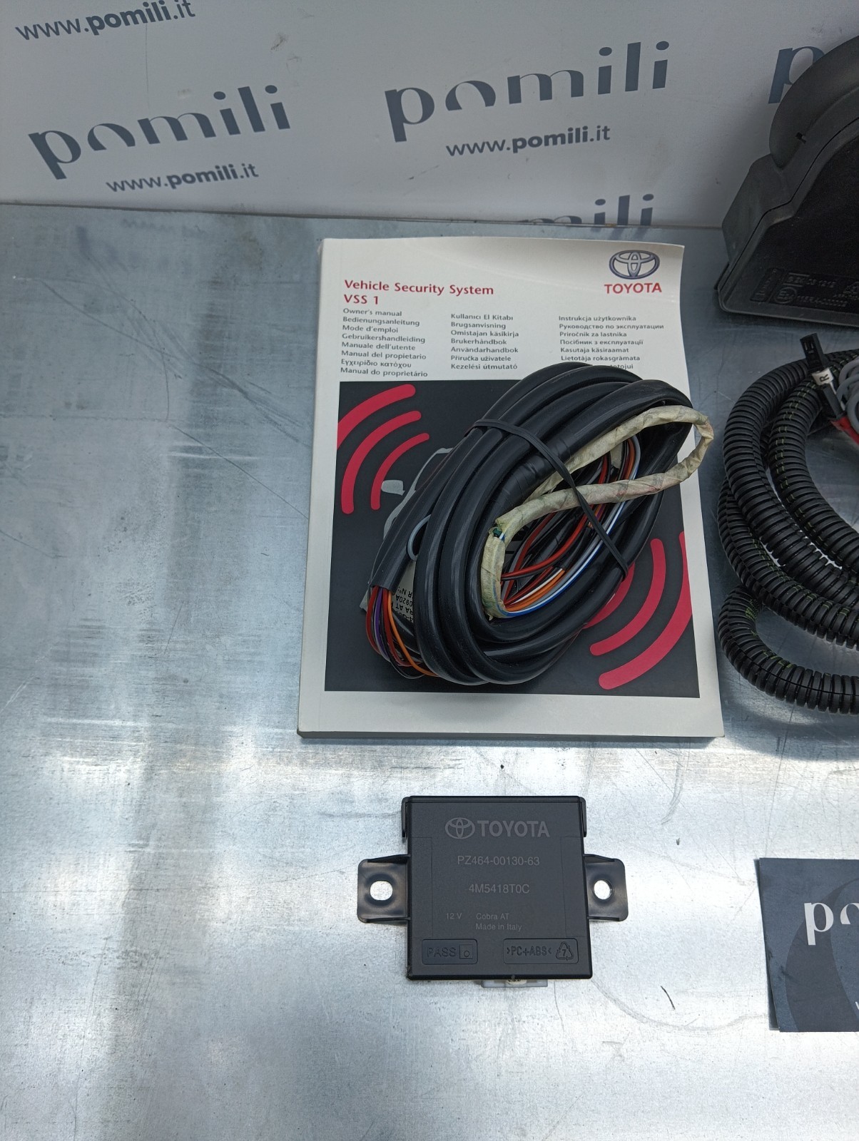 Pomili Dispositivi di sicurezza Kit antifurto Toyota Prius nuovo