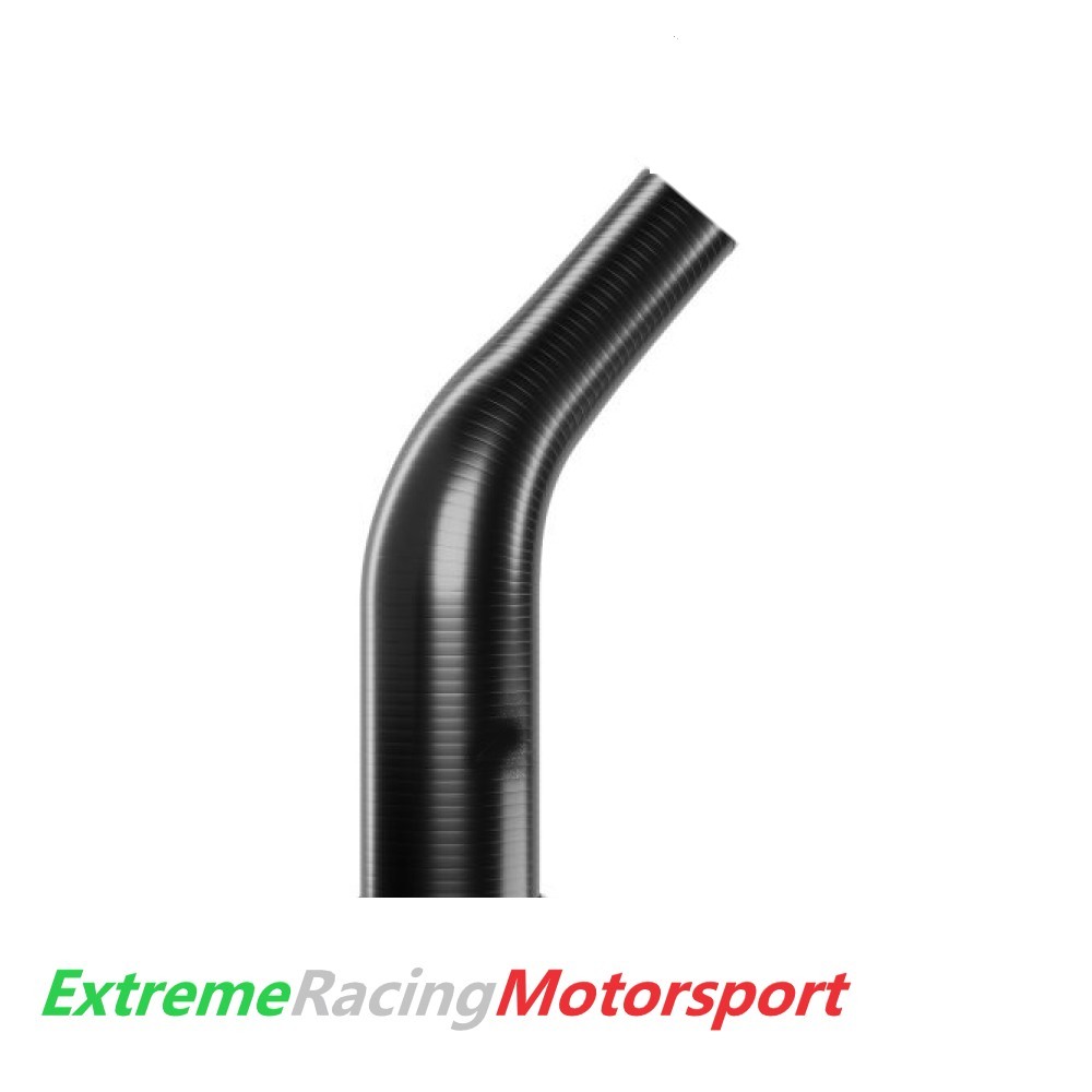 Xtreme Racing Impianto Carburante e Regolatori di Pressione curva siliconica 45° ERM riduzione 70-51 mm nera rinforzata