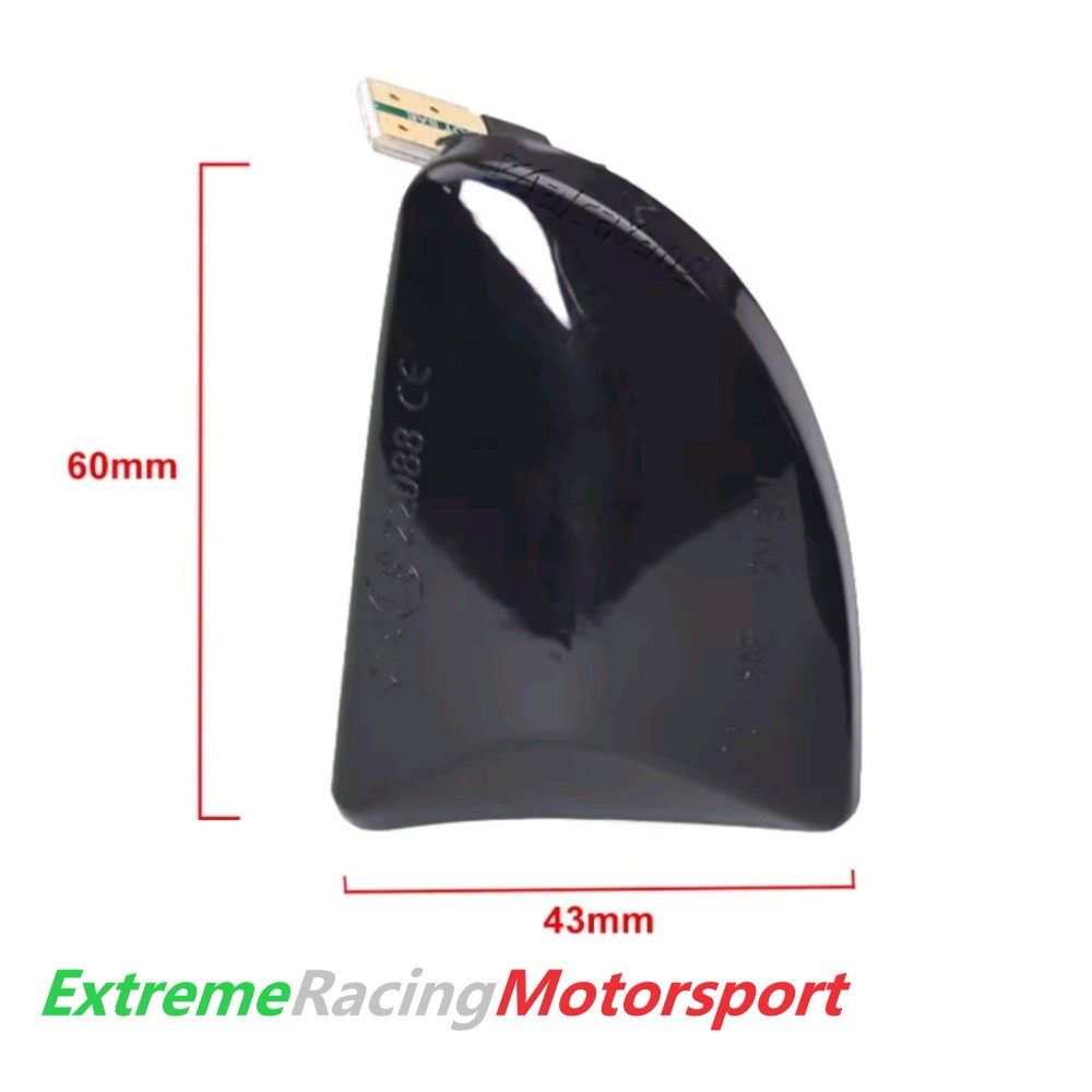 Xtreme Racing Indicatori di Direzione LED Smart 451 07-14 indicatori LED dinamici Cristal/Fumè 2 pezzi