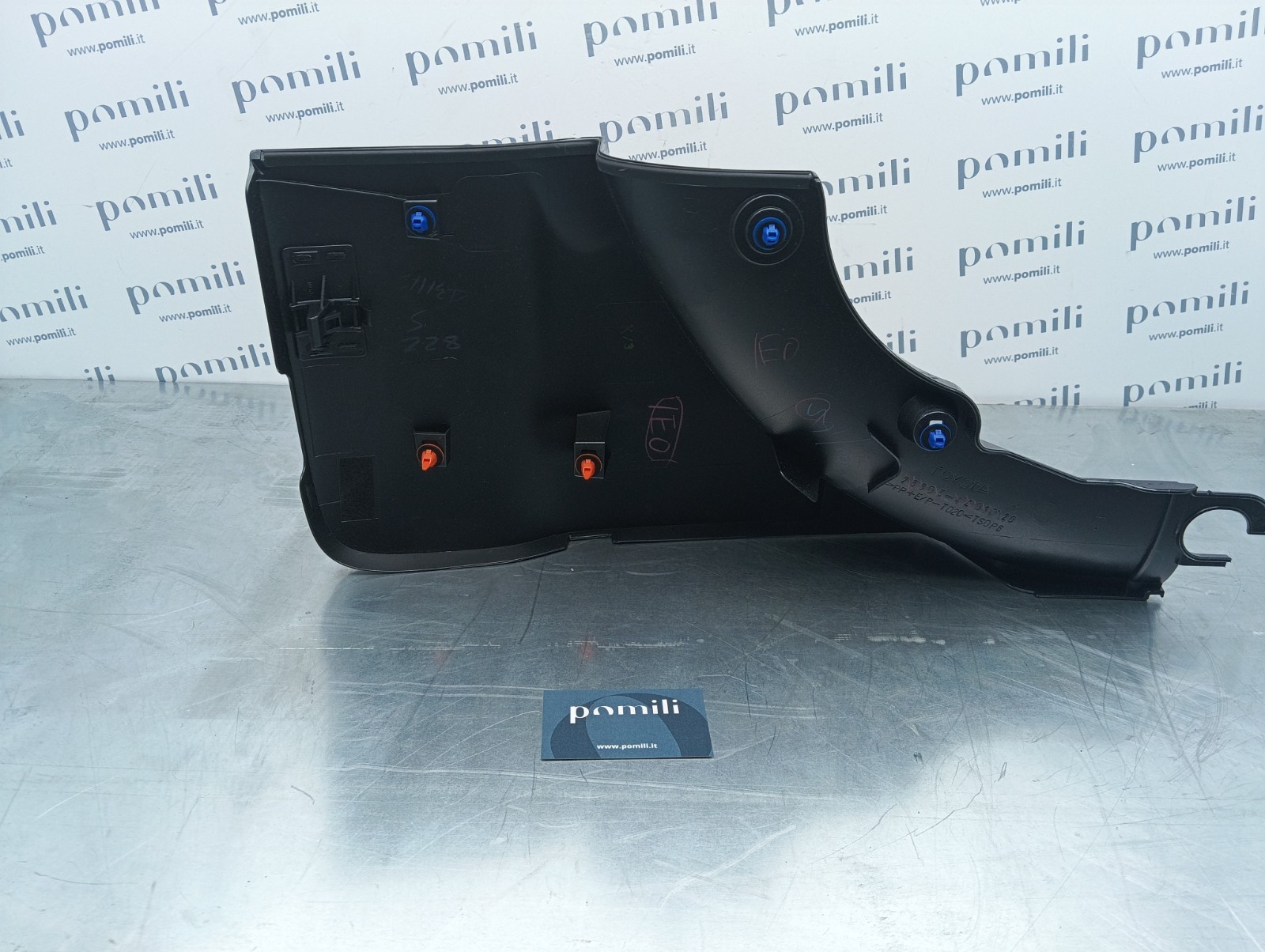 Pomili Lamierati esterni Copertura rivestimento ruota di scorta Toyota RAV4 (2006-09) 76805-42010-B0 nuova