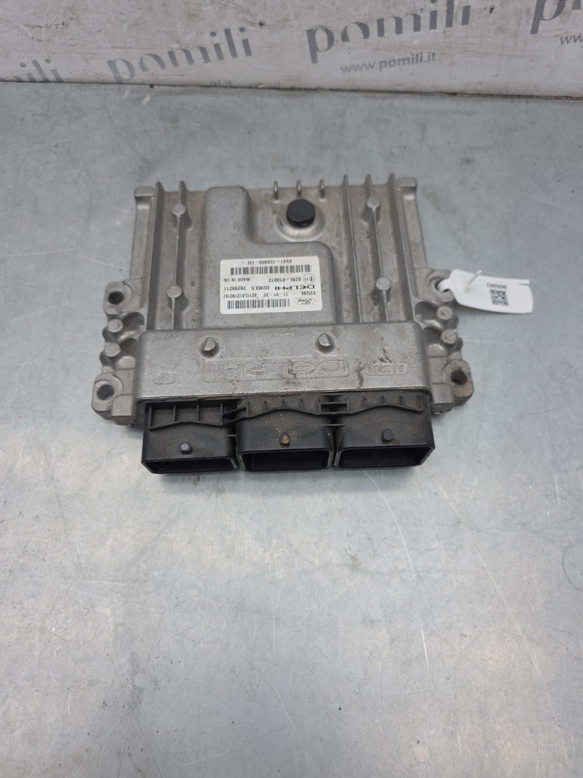 Pomili Motorini avviamento, alternatori, ECU e cavi AV41-12A650-CH centralina motore diesel Ford Kuga I usata