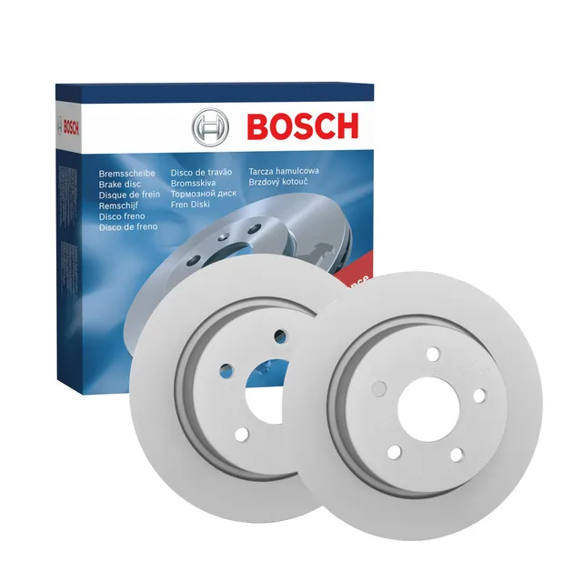 Bosch Sistema frenante BD1592 dischi freno 2 pezzi posteriori rivestiti