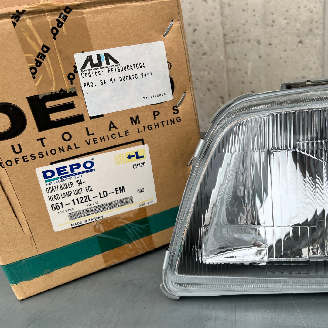Depo Fanaleria fanale anteriore sinistro Ducato Jumper Boxer 230