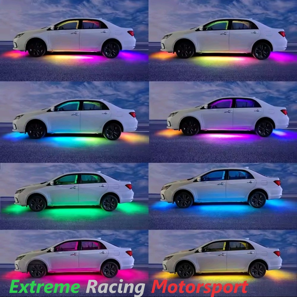 Xtreme Racing Kit Illuminazione LED Undercar Multicolor telecomando infrarossi