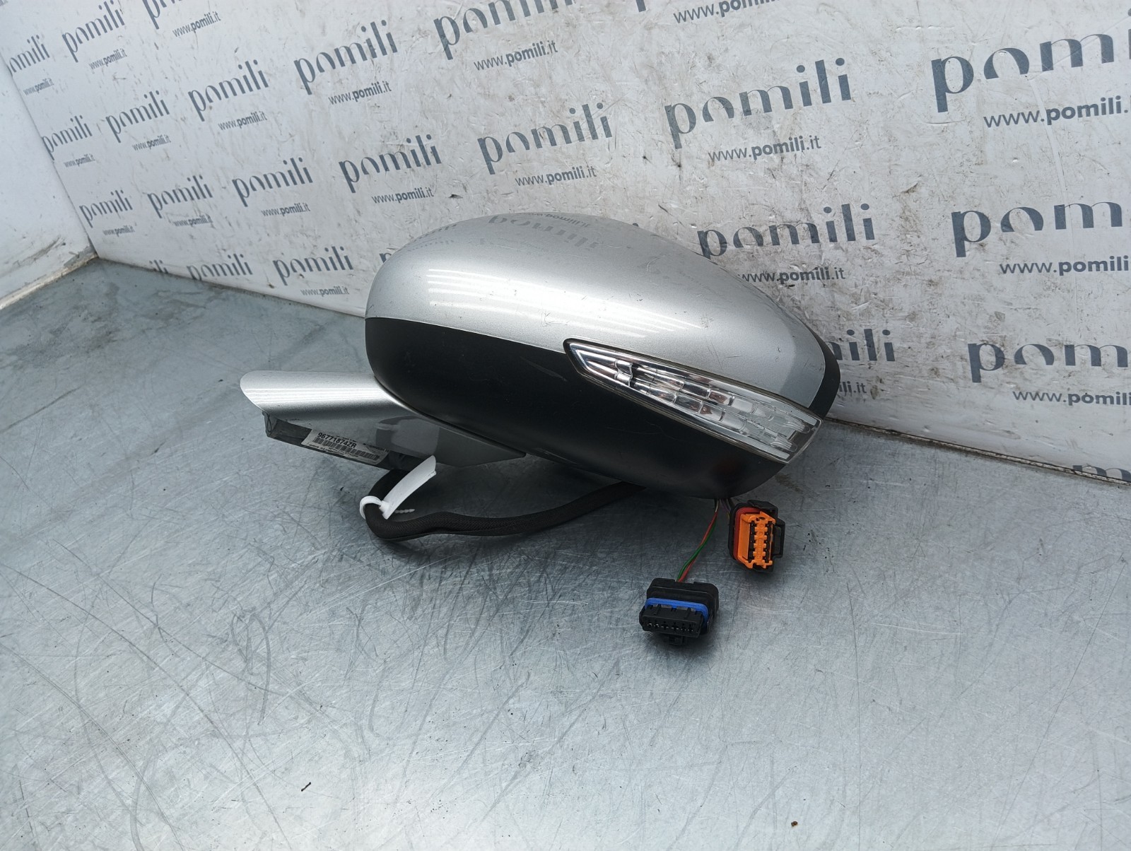 Pomili Cristalli Specchietto retrovisore sinistro (10 PIN) Peugeot 508 96771874ZR