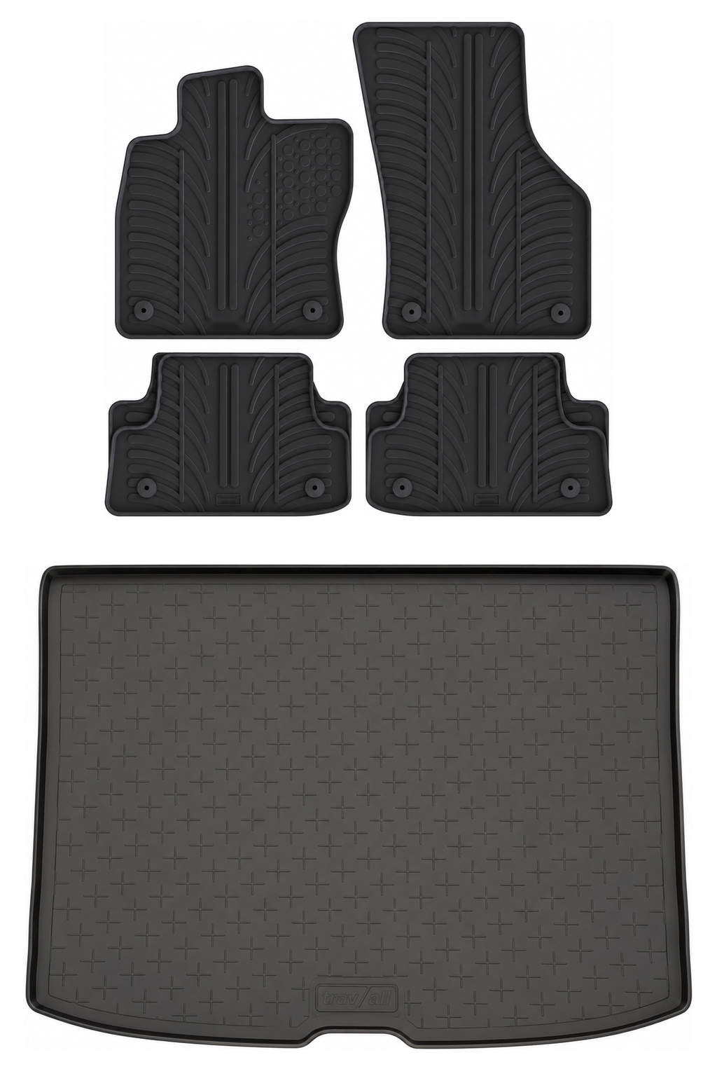 Travall Bundles Audi A3 2012-2020 kit tappetini gomma su misura