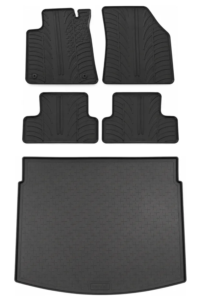 Travall Bundles Renault Megane 2016-2022 vasca baule e tappetini in gomma