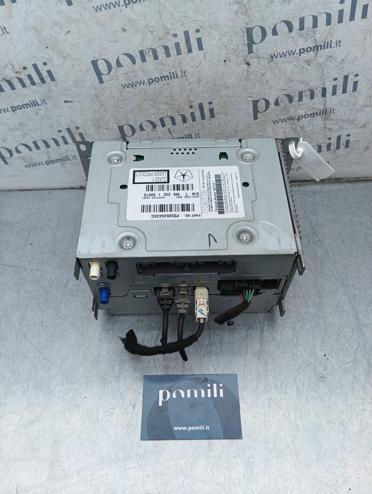 Pomili Elettronica/batteria ibride Lancia Thema unità radio navigatore integrato usata