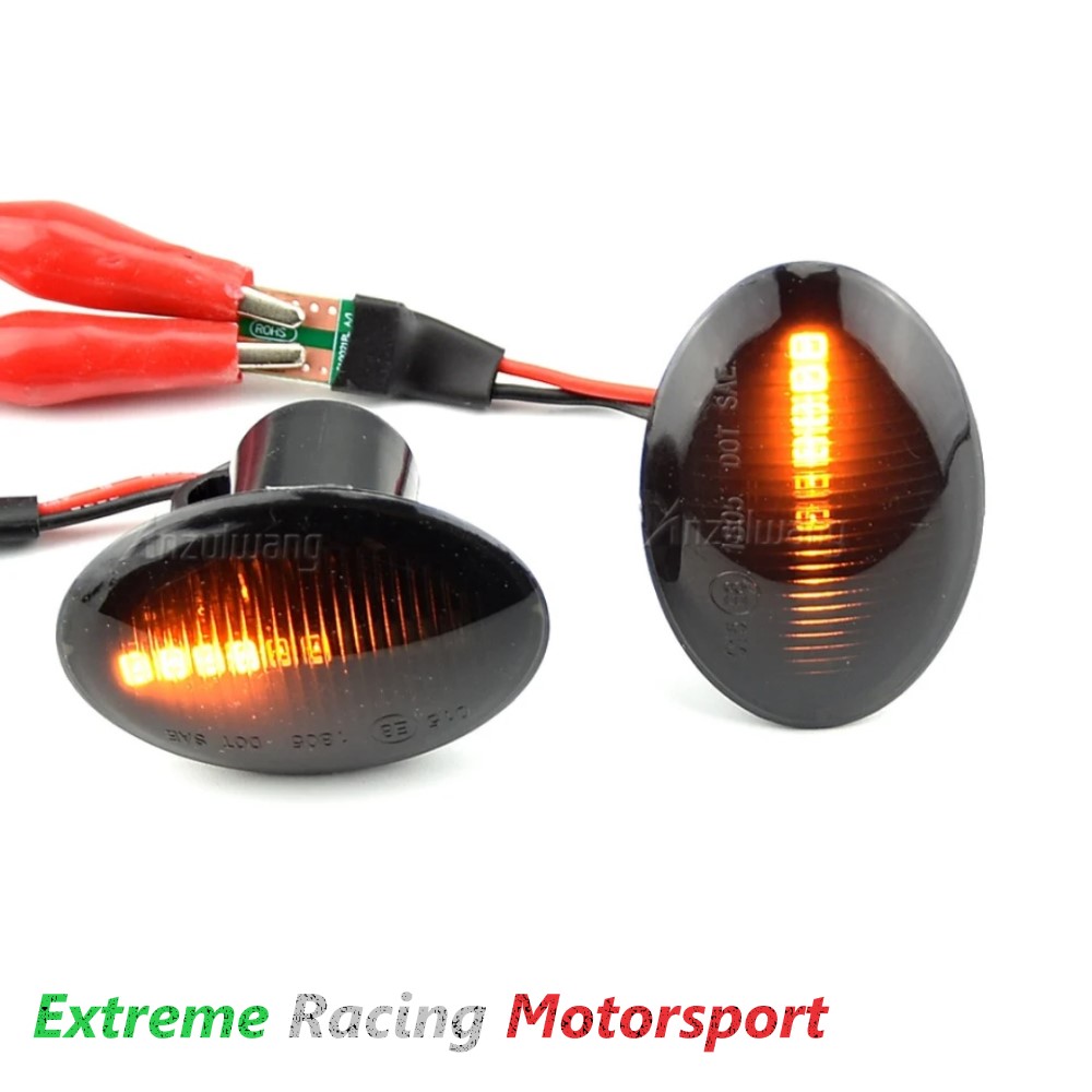 Xtreme Racing ERM IDSQ indicatori LED dinamici Abarth 595 coppia arancioni