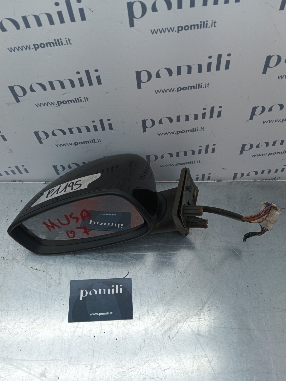 Pomili Cristalli LANCIA MUSA 2007 SPECCHIETTO SINISTRO 5 PIN 158459 Usato
