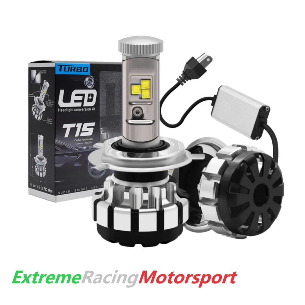 Xtreme Racing Lampadine LED Lampade ERM Turbo T1S H5 R2 6000K 2 pezzi
