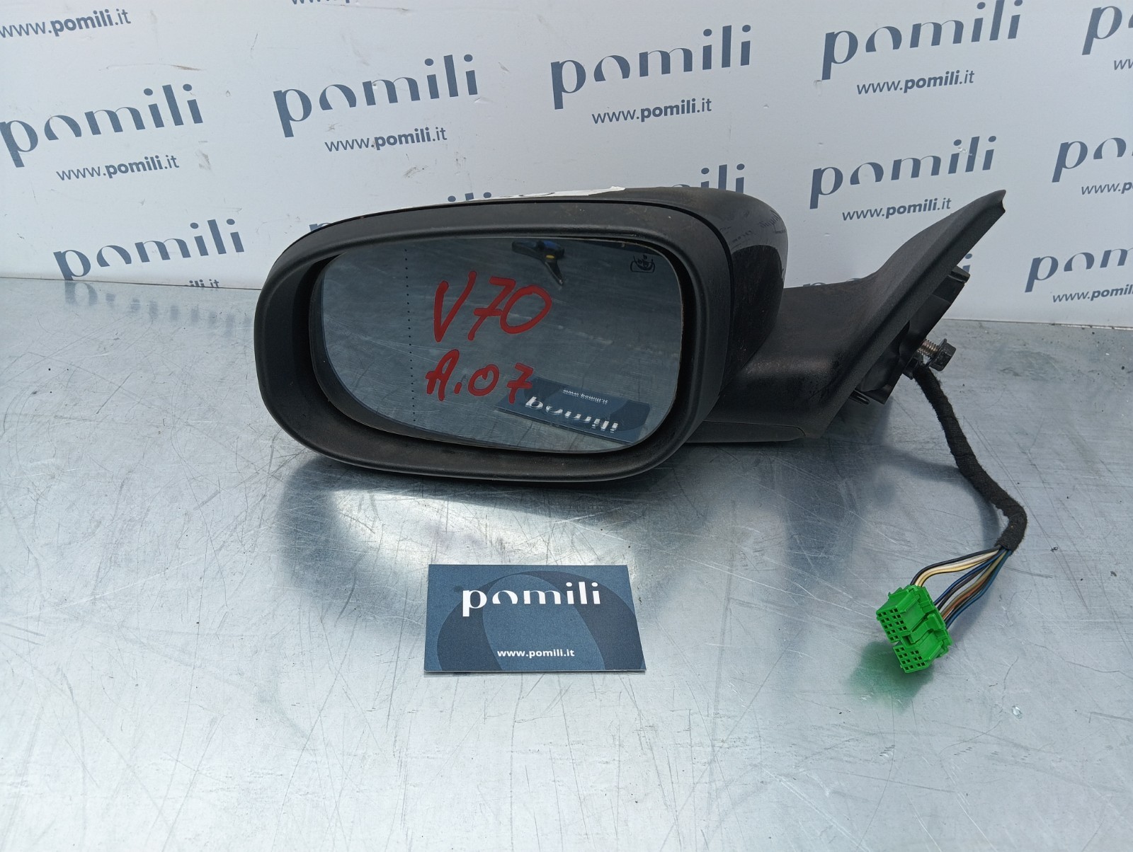 Pomili Cristalli Specchietto retrovisore sinistro Volvo V70 30634098 usato