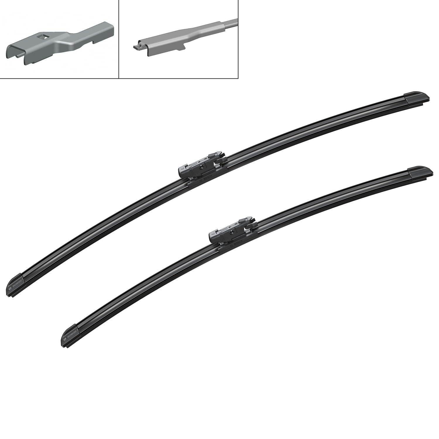 Bosch Spazzole tergicristallo A966S anteriori 600/530 mm piatte