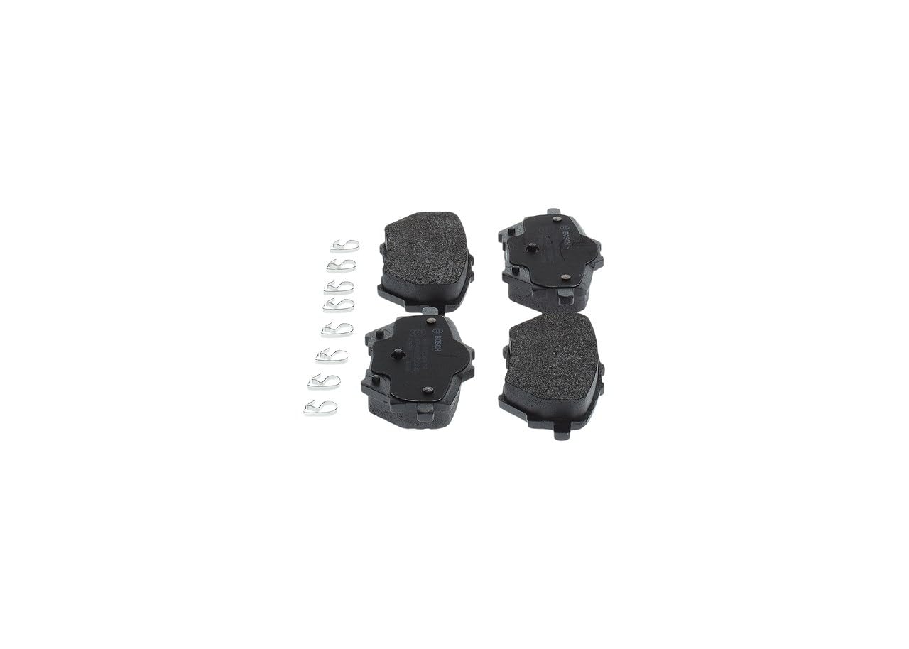 Bosch Sistema frenante 0986494716 pastiglie freno kit Low-Metallic