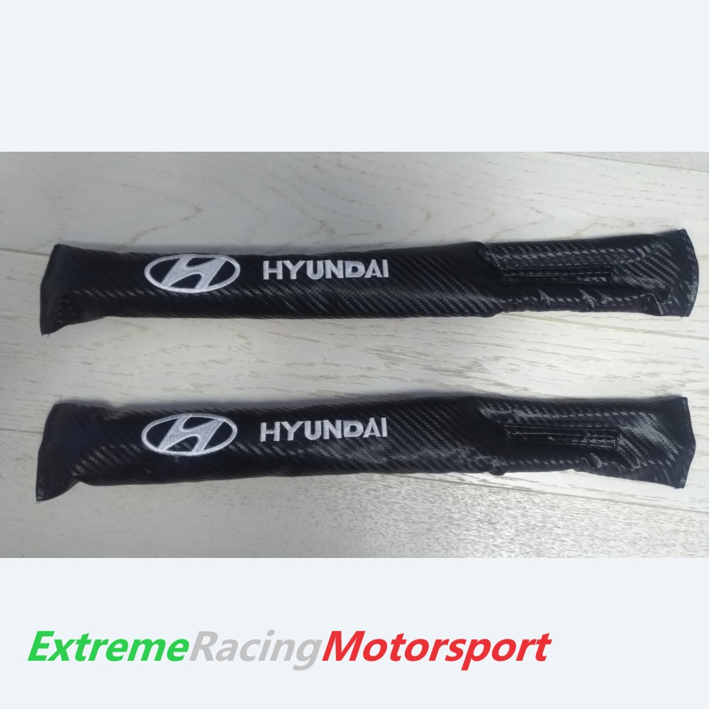 Xtreme Racing Decorazioni Auto e Adesivi imbottiture laterali sedili Hyundai coppia Carbon Look
