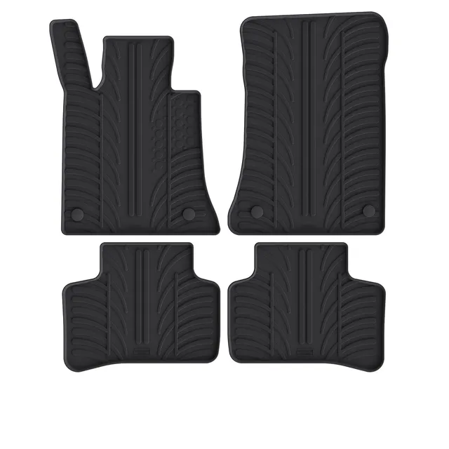 Travall Car Mats Mercedes GLK (2008-2015) tappetini auto in gomma su misura