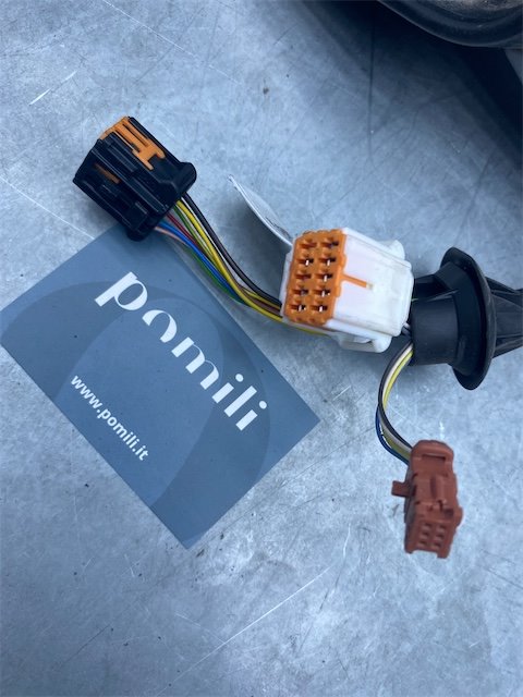 Pomili Cristalli Retrovisore esterno elettrico SX Citroen C4 Picasso B78 1 pezzo