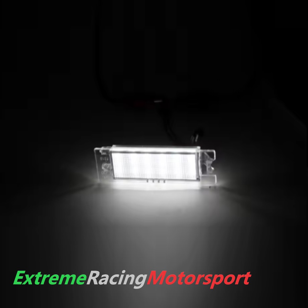 Xtreme Racing Accessori per Illuminazione LED Opel Corsa D placchette luci targa LED coppia bianca